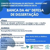 Defesa dissertação ProfEPT 46